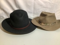 Lot of (2) Hats, Appears New