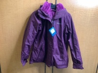 Colombia Fleece Interchange Jacket, Womens Medium, Appears New