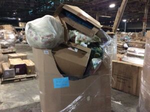 Salvage Pallet of Pillow & Bedding