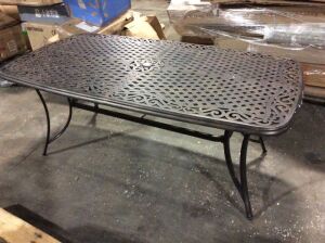 Outdoor Patio Dining Table 72" x 38" 