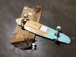 Retrospec Zed Bamboo & Canadian Maple Wood Longboard Cruiser w/ Reverse Kingpin Trucks