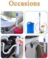 Lot of (8) Multi-Function Portable&nbsp;Automated Siphon Pump w/ Bendable Suction Tube for&nbsp;Liquid Transfer&nbsp;(Batteries, not incl.) Appears New.&nbsp;