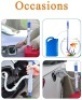 Lot of (8) Multi-Function Portable&nbsp;Automated Siphon Pump w/ Bendable Suction Tube for&nbsp;Liquid Transfer&nbsp;(Batteries, not incl.) Appears New.&nbsp;