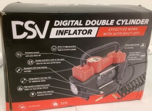 DSV Digital Double Cylinder Inflator, Untested, E-Commerce Return