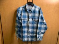 Bob Timberlake Blue Plaid Flannel, Xl, Appears New