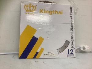 Kingthai 12" Masonry Diamond Blade, E-Commerce Return