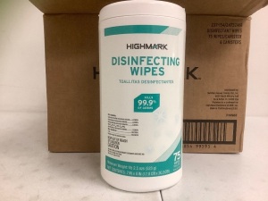 Highmark Disinfecting Wipes, 6 Pack, Appears New