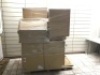 Pallet of Project Source Cabinets. Unfished. Various Sizes/Application. (1) Lazy Susan, (1) Corner Wall, (1) 36" Base, (1) 12" Base. E-Commerce Return. Unknown Condition.