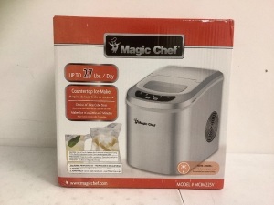 Magic Chef Countertop Ice Maker, Powers Up, E-Commerce Return