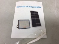 Solar Flood Light, Untested, E-Commerce Return