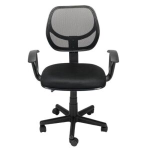 Mid Back Ergonomic Swivel Desk Chair with Armrest