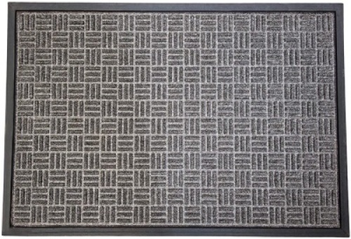 Premium Indoor Outdoor Entrance Mat. Size:&nbsp;35&rdquo; x 23.5&rdquo;, Absorbent, Strong, Anti-Slip.&nbsp;Dark Gray.