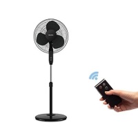 PELONIS 16-Inch 3-Speed 16" Adjustable Height&nbsp;Oscillating Pedestal Fan w/ Remote Control. Appears New.&nbsp;