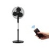 PELONIS 16-Inch 3-Speed 16" Adjustable Height&nbsp;Oscillating Pedestal Fan w/ Remote Control. Appears New.&nbsp;