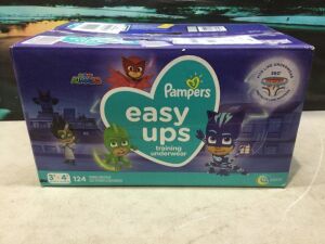 Pampers Easy Ups Training Underwear, Size 3T-4T, 124 Ct 