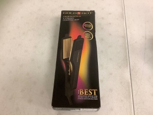 Gold N Hot 2" Ceramic Crimping Iron, Appears New