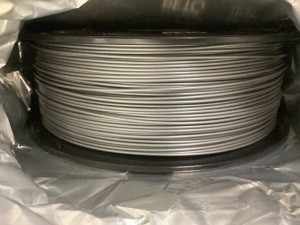 3D Printer Filament, Space Gray, Appears New