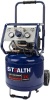 Stealth 12 Gallon Ultra Quiet Air Compressor, 1.5 HP Oil-Free Peak 150 PSI 68 Decibel Air Pump, 4 CFM @ 90 PSI 