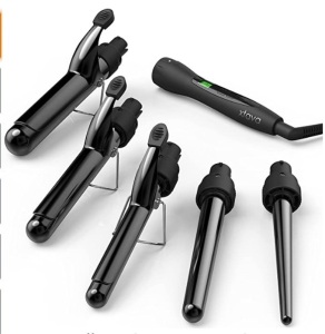 5 in 1 Professional Curling Iron and Wand Set, New