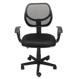 Ergonomic Mid Back Swivel Desk Chair with Armrest  