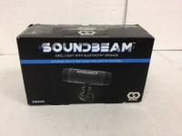 Soundbeam Grill Light w/ Bluetooth Speaker, Powers Up, E-Commerce Return