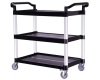 3-Shelf Rolling Service Cart, 390 lbs. Capacity  