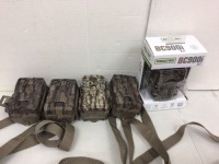 Lot of (5) Trail Cameras, Untested, E-Commerce Return