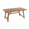 Pier1&nbsp;Capri Natural 66" Rectangular Dining Table. Appears New