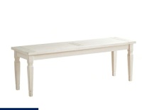 Pier1&nbsp;Bradding Dining Bench in Rain White. New
