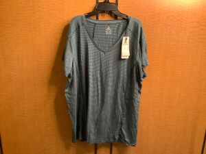 Ascend Striped Women's Shirt XXL, Appears New