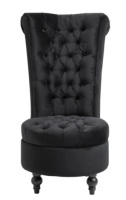 High Back Velvet Chair, E-Commerce Return