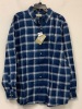 Hobbs Creek Mens Flannel Shirt, XL, Appears New