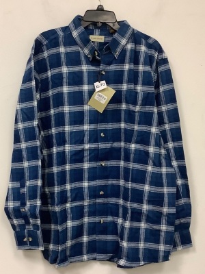 Hobbs Creek Mens Flannel Shirt, XL, Appears New