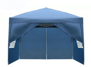 10 Ft. W x 10 Ft. D Metal Pop-Up Canopy