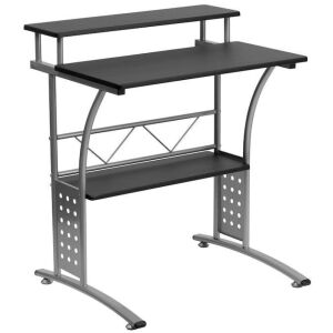 Flash Furniture Clifton 28-in Black Modern/Contemporary Computer Desk