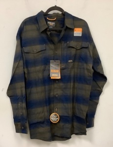 Ariat Mens Flannel Work Shirt, XL, Appears New