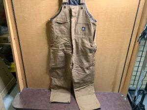 Berne Workwear Men's Bibs, Large, Appears New