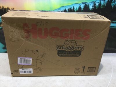 Huggies Little Snugglers Baby Diapers, Size 1, 198 ct 