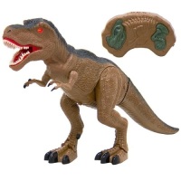 19in Kids Walking RC Remote Control T-Rex Dinosaur Toy w/ Lights, Sounds. Appears New