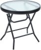 Sophia & William Patio Folding Side Round Table, 18" 