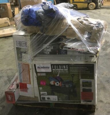 Pallet of Sporting Goods Store Returns