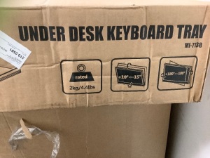 Under Desk Keyboard Tray, Appears New