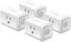 Kasa Smart Plug HS103P4, Smart Home Wi-Fi Outlet Works with Alexa, Echo, Google Home & IFTTT, No Hub Required, Remote Control, 15 Amp, UL Certified, 4-Pack