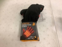 Action Heat AA Battery Heated Fleece Gloves, Unisex, Powers up, E-Commerce Return