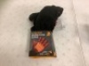 Action Heat AA Battery Heated Fleece Gloves, Unisex, Powers up, E-Commerce Return