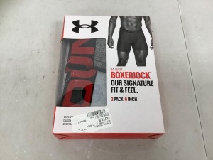 Under Armour BoxerJock 2Pack, Medium, E-Comm Return