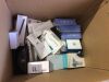 Box of Mostly New Small Electronics&nbsp;