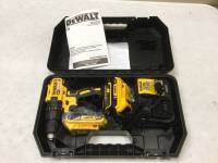 DeWalt 20-Volt Max 1/2-in Brushless Cordless Drill (Charger Included and 2-Batteries Included). Appears New