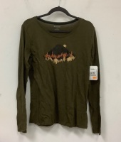 Columbia Womens Long Sleeve Shirt, XL, Appears New