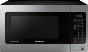 Samsung 1.1 Cu. Ft. Countertop Microwave with Grilling Element, Stainless steel